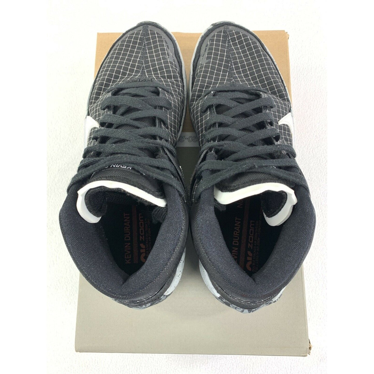 Nike KD 13 Oreo Kevin Durant Basketball Black White Wolf Gray CI9948-004 size 9