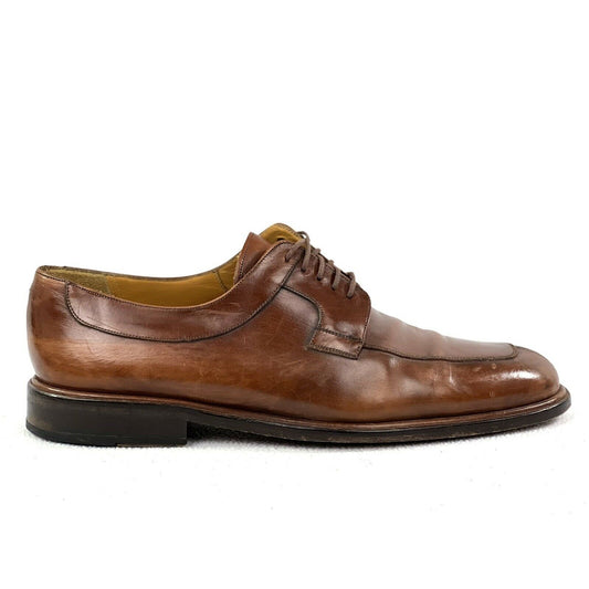 Mezlan Split-Toe Derby, Brown Size 12 M Leather