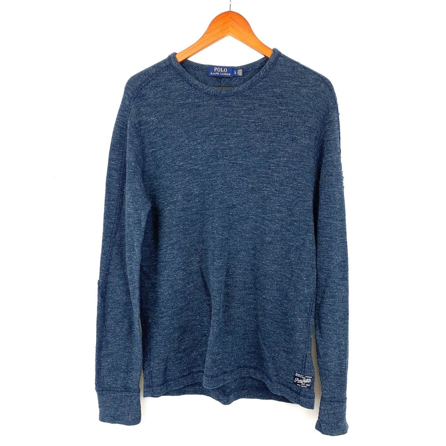 RALPH LAUREN POLO RL & CO 100% Cotton Pullover Sweater, Size Large