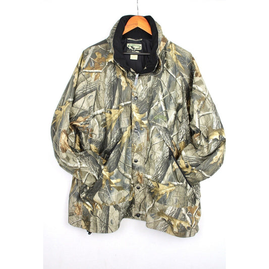 RealTree Hardwood Camo Fully Zipped Men’s Hunting Jacket XL Field & Stream
