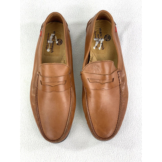 Marc Joseph New York Brazilian Brown Loafers For Men, Size 11 N