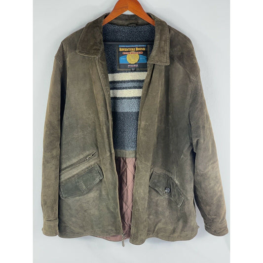 Adventure Bound By Wilsons Leather Flight Bomber Jacket