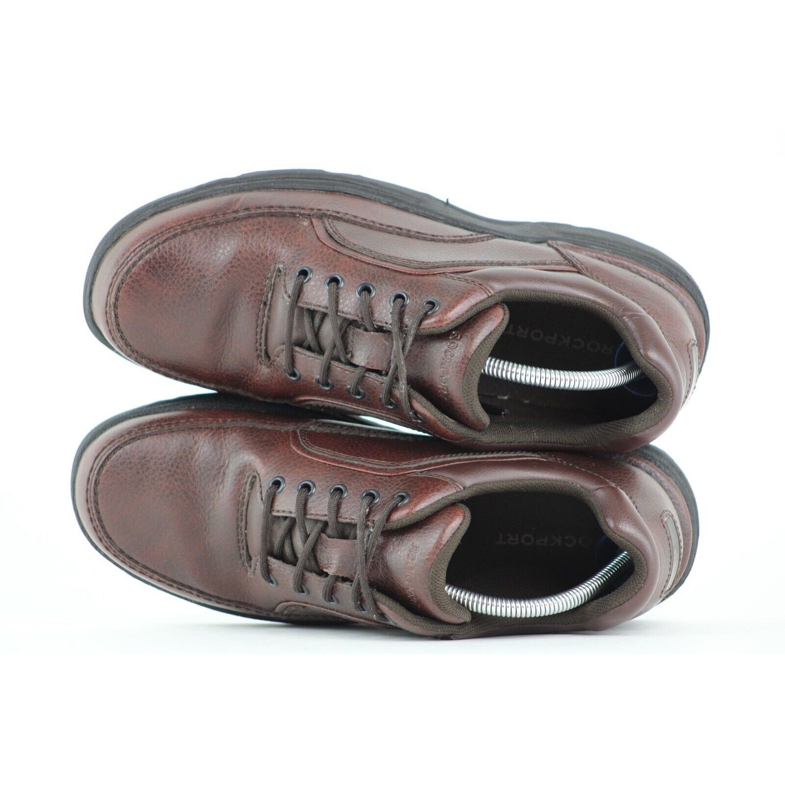 Rockport Men's Ridgefield Eureka Brown Casual Walking Shoes K71201 9.5 Second Hand Stitch Rockport Men's Ridgefield Eureka Brown Casual Walking Shoes K71201 9.5 Second Hand Stitch