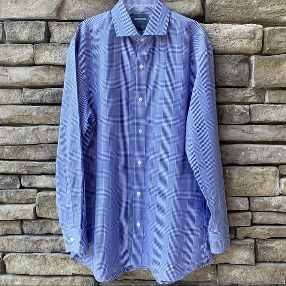 Bonobos Wrinkle Free Spread Collar Slim Fit Shirt