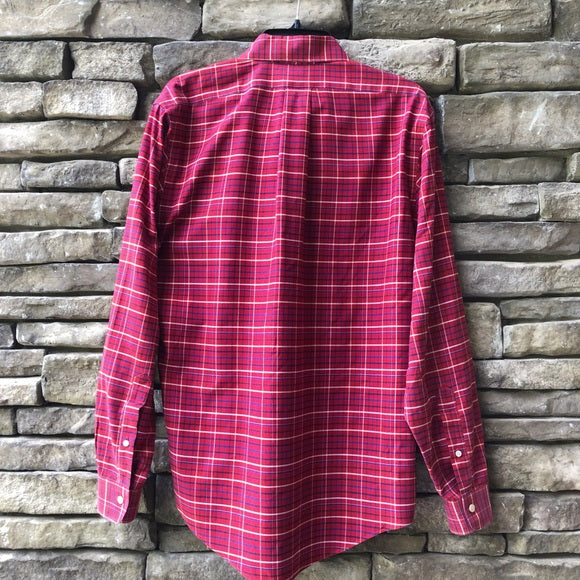 Brooks Brothers Slim Fit Plaid Button Down